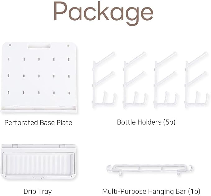 LUNELL Baby Bottle Drying Rack, Vertical Space-Saving Organizer - Image 7