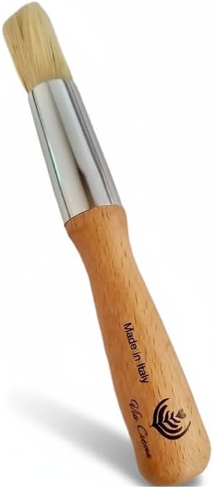 Coffee Machine Cleaning Brush for Portafilter and Grinder by ViaCrema