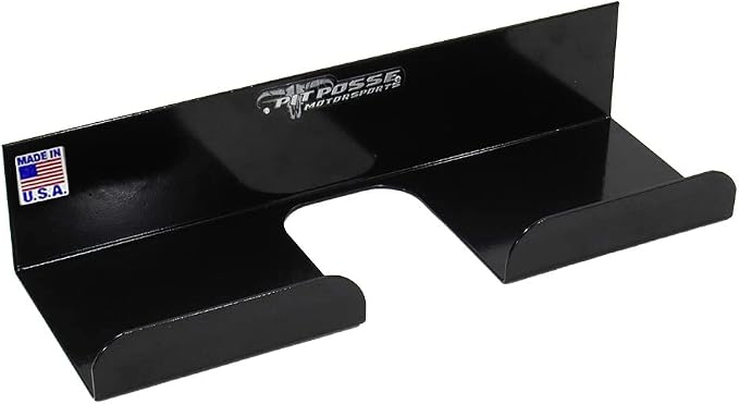 Pit Posse 607BK Push Broom Hanger Rack Holder Garage Storage Organizer-Made in - Image 2