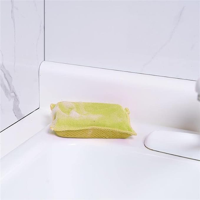 Microfiber Sponges for Dishes Kitchen Sponges Non-Scratch Sponge Dish Scrubber - Image 3