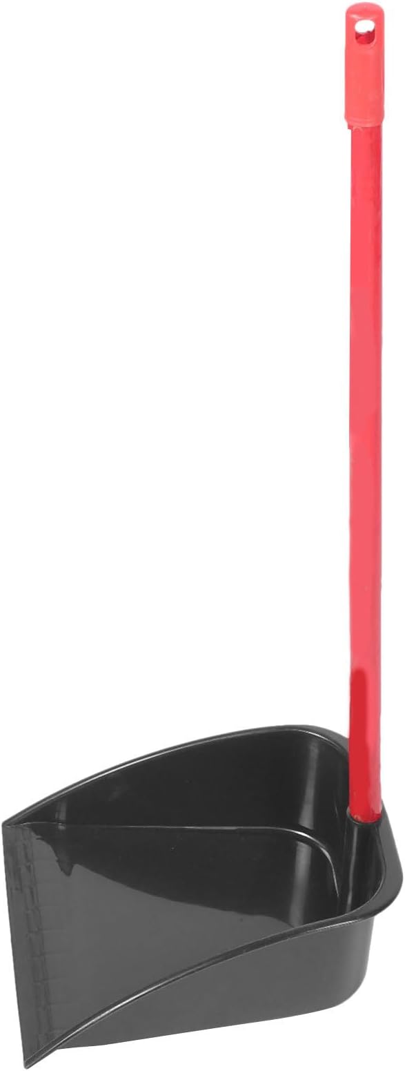 EXCEART Upright Dustpan with Long Handle 27.95 Inch Lightweight Plastic by EXCEART