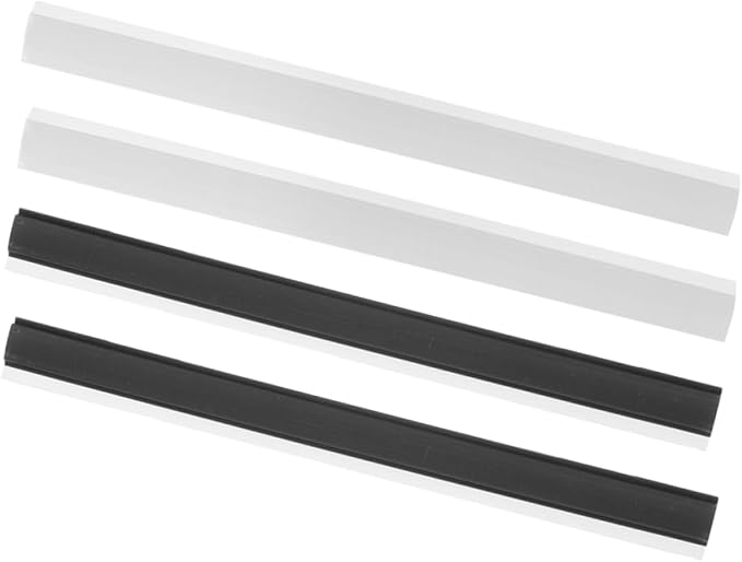 ERINGOGO 4pcs Dustpan Edge Strip Rubber Lip Accessory Replacement Parts by HOME