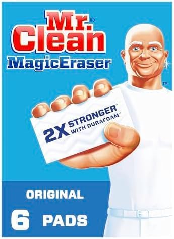 Mr. Clean Magic Eraser Original Cleaning Pads, Bathroom Cleaning Supplies by MrClean