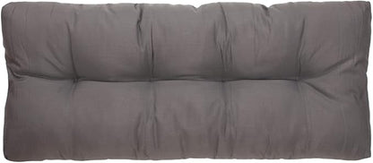 FUNHOME Outdoor Bench Cushion 42 x18 inch with Non-Slip Grips,Water Resistant Porch Swing Cushion,Bench Pillow Pads,Tufted Cushions for Patio Garden Furniture,42" Seat Cushions(Granny Gray)