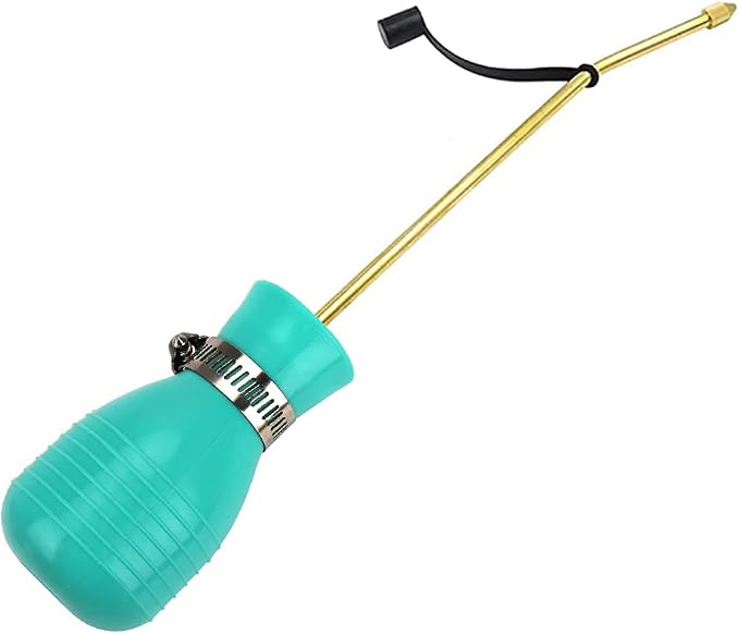Powder Duster, Large Diatomaceous Earth Bulb Duster Applicator by SIFANGTOOL