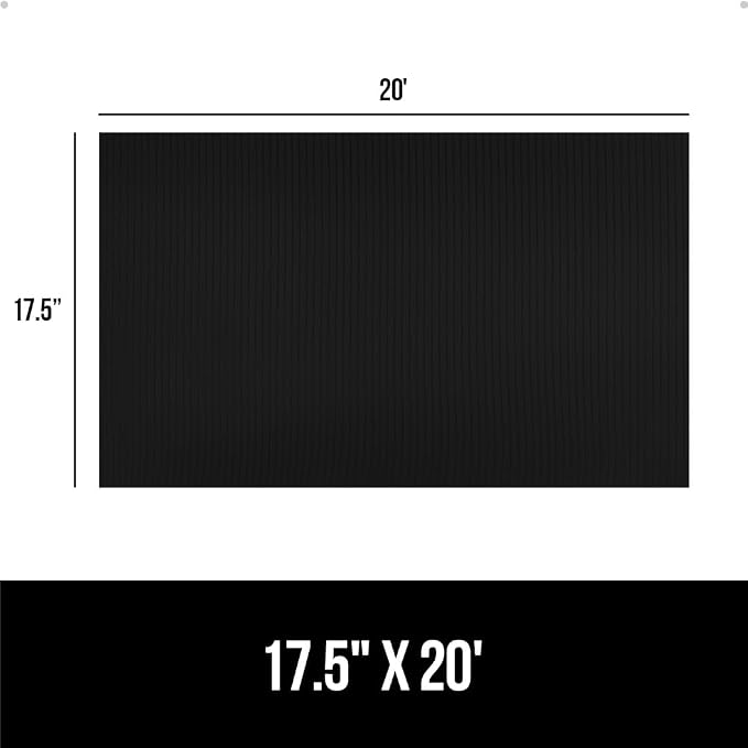 GORILLA GRIP DuraGuard Shelf Liner, 17.5x20 Non-Adhesive Cabinet Liners - Image 8