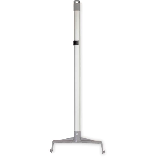 SPARTA Upright Dustpan with Aluminum Handle, Serrated Edge - Image 2