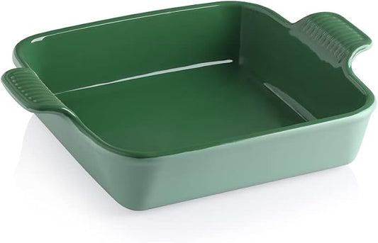 Sweejar Ceramic Baking Dish, 9 x 9 Cake Baking Pan by Sweejarco1949