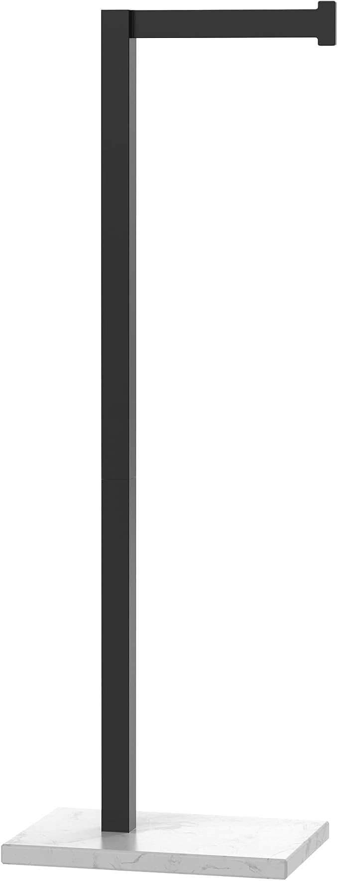 Free Standing Toilet Paper Holder Stand Matte Black SUS 304 Stainless Steel - Image 9