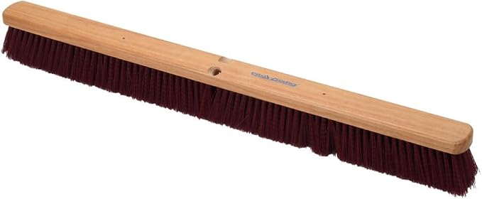PRO SOURCE Heavy Duty Rough-Surface Push Broom Head - Image 4