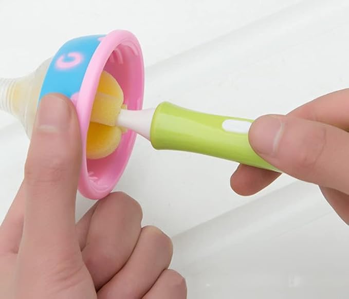 HLLMX 1PCS Baby Bottle Brush The Baby Nipple Brush Cleaning Brush to Replace - Image 4