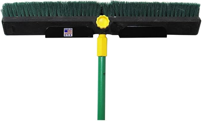 Pit Posse 607BK Push Broom Hanger Rack Holder Garage Storage Organizer-Made in - Image 3