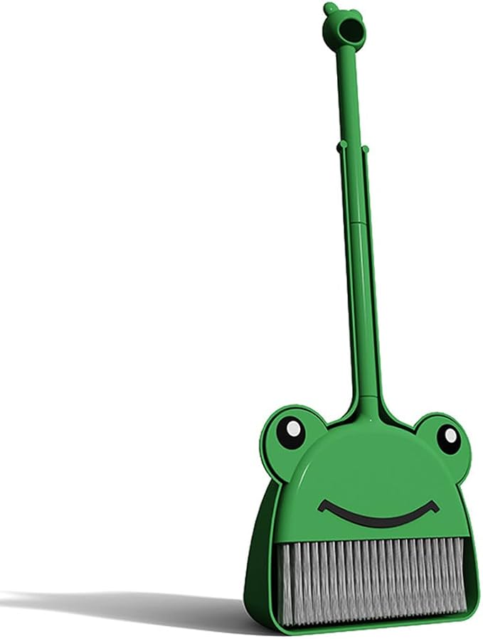 Mini Broom with Dustpan for Boy I Kids Small Cleaning Set Combo Pretend Play I by SCKTYZS