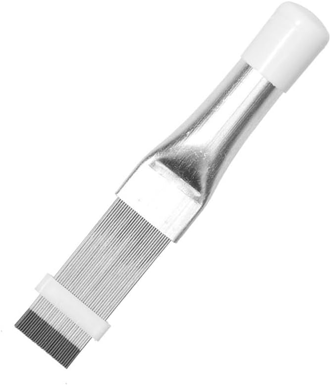 Air Conditioner Condenser Fin Comb and Cleaning Brush Set, Stainless Steel Fin - Image 8
