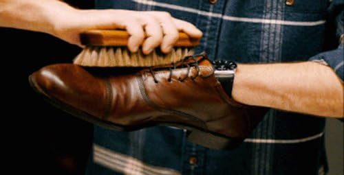 6" Mongolian Horsehair Shine Brush - Image 2