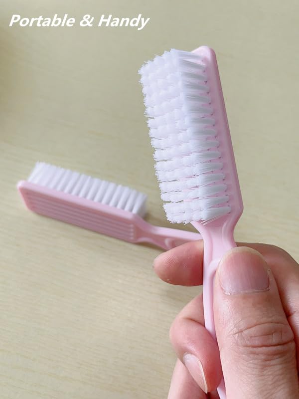 6Pcs Nail Brush for Cleaning Fingernails, Handle Grip Cleaning Brush for Nail - Image 2