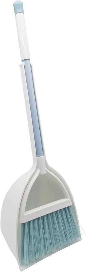 Mini Broom with Dustpan for Kids, Little Housekeeping Helper Set by HOMEIMPROVEMENT