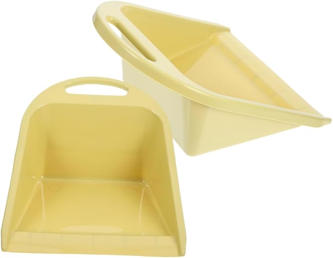 Handheld Dustpan and Desktop Trash Cleaning Scooper Set, and Garage Waste by Unknown