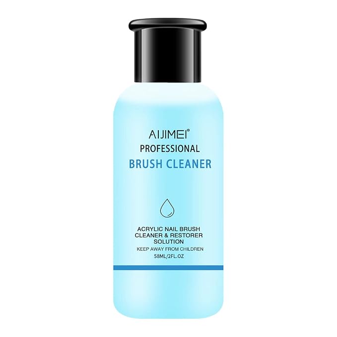 AIJIMEI Acrylic Nail Brush Cleaner Acrylic Brush Cleaner Liquid Acrylic Paint by AIJIMEI