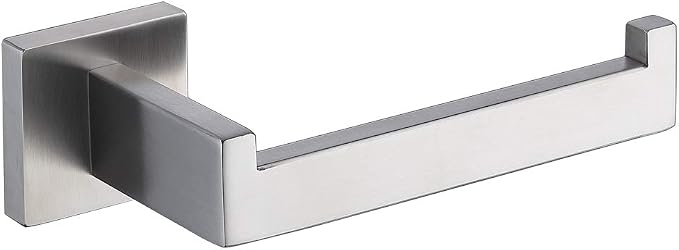 TASTOS Toilet Paper Holder Brushed Nickel, Toilet Tissue Roll Holders Dispenser by TASTOS