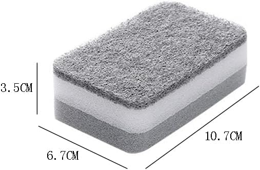 lasenersm 10 Pieces Dishwashing Sponge Kitchen Dishwashing Sponge Non Scratch - Image 2