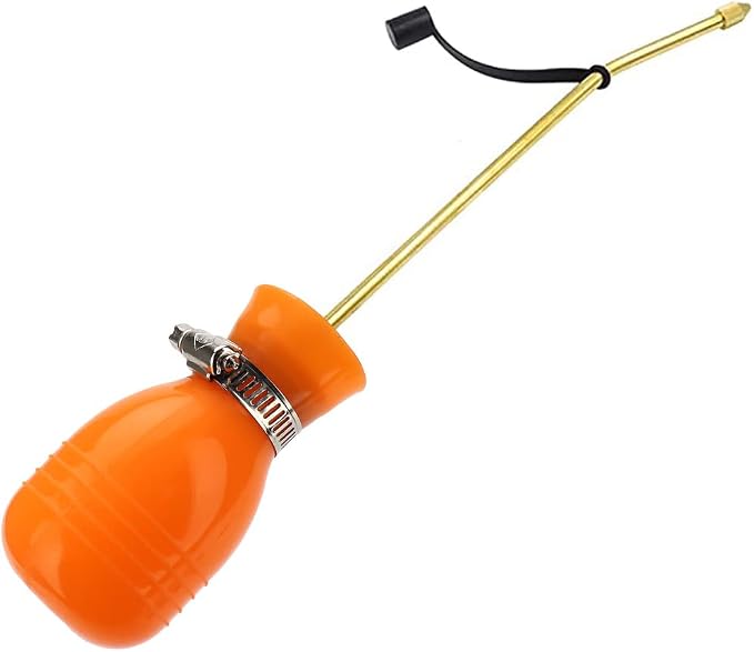 Powder Duster - Large Diatomaceous Earth Bulb Duster Applicator by SIFANGTOOL