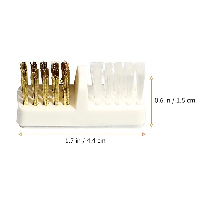 minkissy Cleaning Brushes for Drill 4pcs Drill Brush Copper Wire Bristles Nail - Image 2