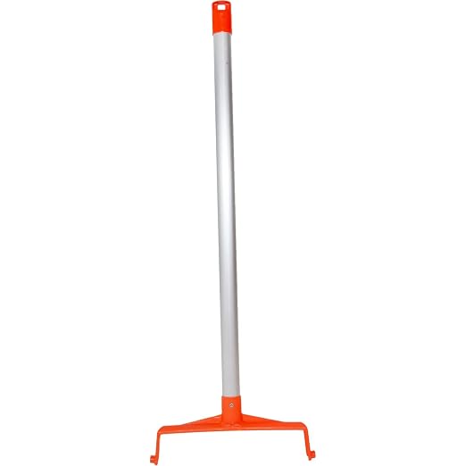 SPARTA Upright Dustpan with Aluminum Handle, Serrated Edge - Image 5