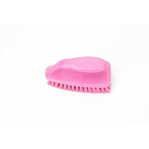 SPARTA Scrub Brush with Iron Shaped Handle and Stiff Bristles, Heavy Duty - Image 3