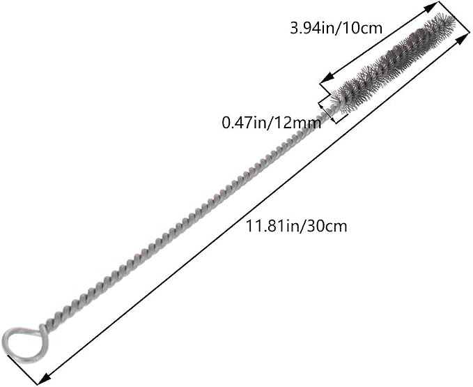 Utoolmart Steel Wire Cleaning Brush, Spiral Power Tube Cleaning Tool, Bottle - Image 2