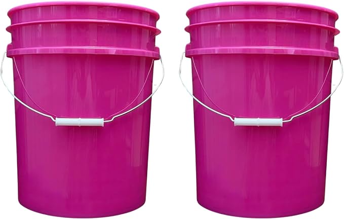 House Naturals 5 Gallon Premium HPDE Plastic Bucket by House+Naturals