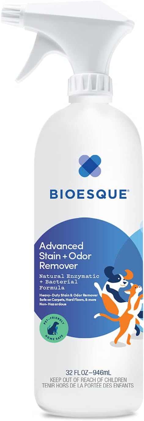 Bioesque Advanced Stain + Odor Remover, Pet-Friendly Natural Enzymatic & by Bioesque