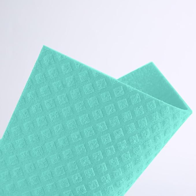 Reusable Cleaning Cellulose Sponge Cloths Absorbent Wipes Clean Kitchen Car - Image 4