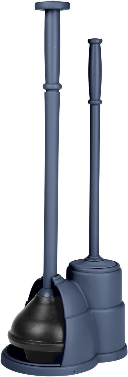 mDesign Plunger and Brush Set for Toilet Bowl - Image 8