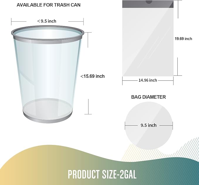 FORID Small Drawstring Trash Bags - Image 5