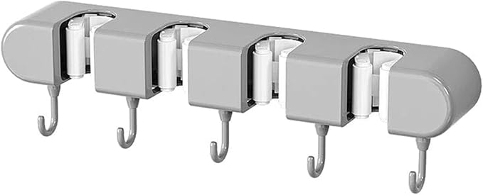 VALINK Brooms and Mop Holder Wall Mounted, Brooms Hanger by VALINK