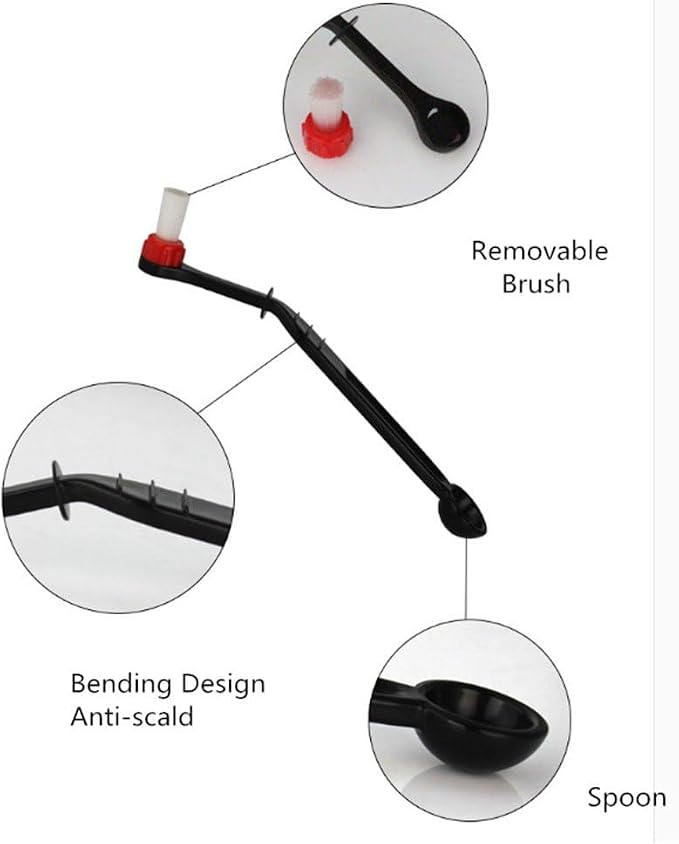 Coffee Machine Brush Cleaner Nylon Espresso Machine Brush Coffee Cleaning Tool - Image 5