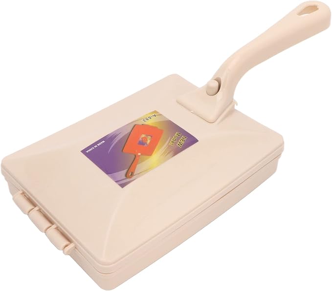 Carpet Debris Sweeper Brush, Double Roller Handheld Manual Sweeper Pet Hair - Image 8