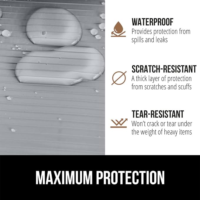 GORILLA GRIP DuraGuard Shelf Liner, Non-Adhesive Cabinet Liners - Image 4
