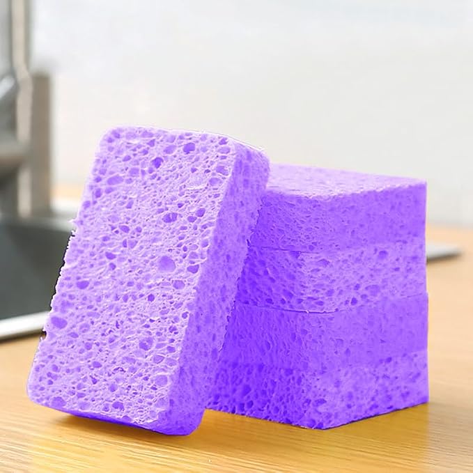 6 - Pack Non-Scratch Scrub Sponges - Sponges - Image 5