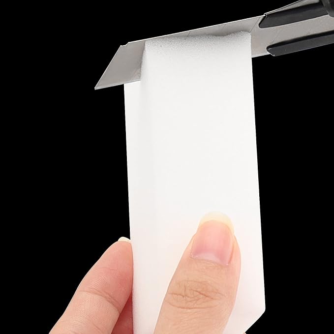 MANCHAP 100 Pack White Melamine Foam Sponge Cleaning Pads, Lightweight - Image 5
