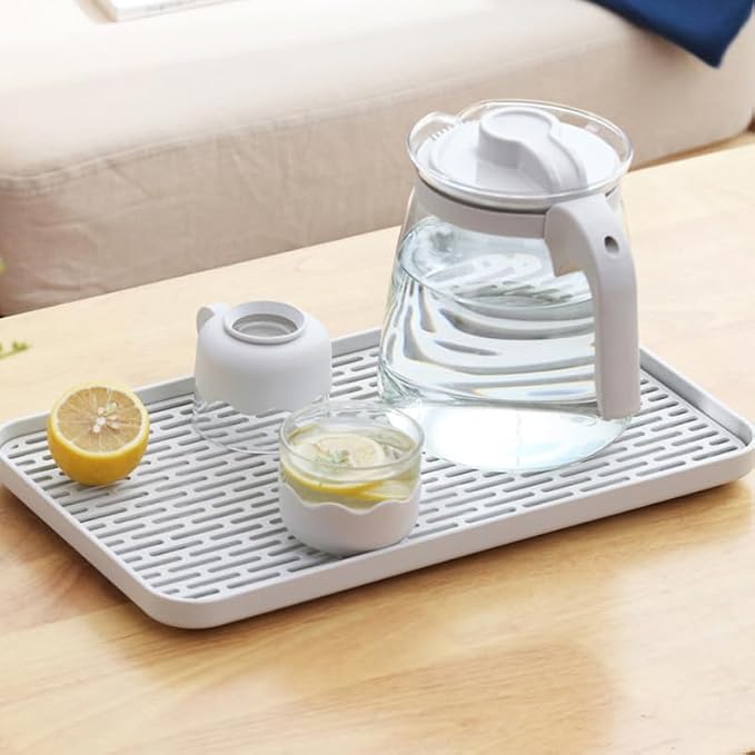 Bottle Drying Rack with Dual Layer Drain Tray 12.20X6.88X0.98In Kitchen - Image 7