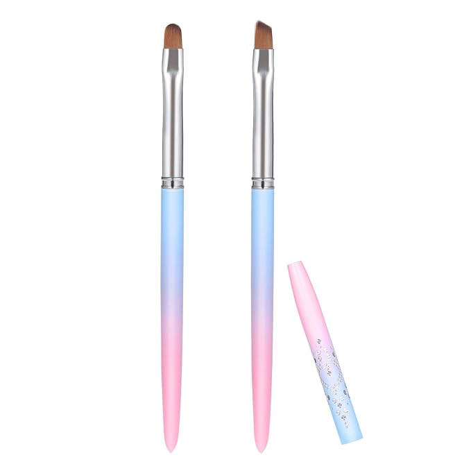 2pcs Nail Art Clean Up Brushes, Painting Brushes by Unknown