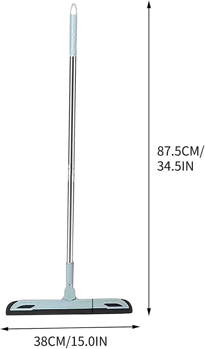 37.8in Broom and Dustpan Set Foldable Hand Broom - Image 2