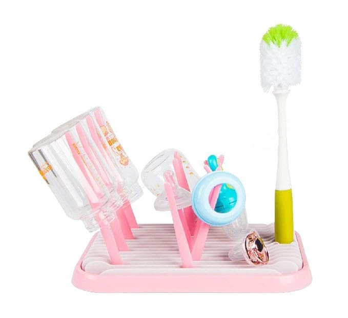 Baby Bottle Drying Rack Dryer Space Saving Travel Holder - Image 3