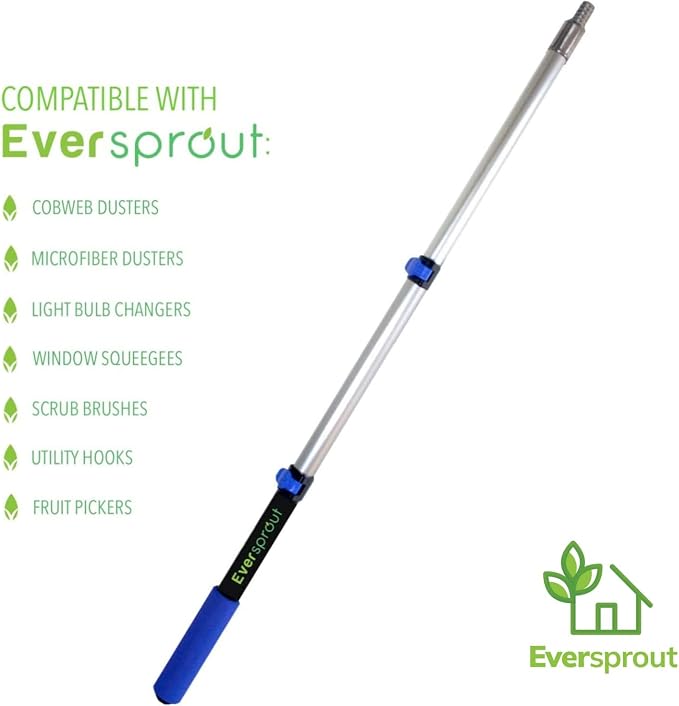 EVERSPROUT 1.5-to-3 Foot Scrub Brush | Built-in Rubber Bumper | Lightweight - Image 8