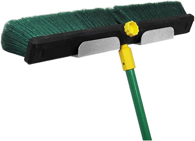Pit Posse 607 Push Broom Hanger Rack Holder Aluminum Trailer Organizer-Made in - Image 3