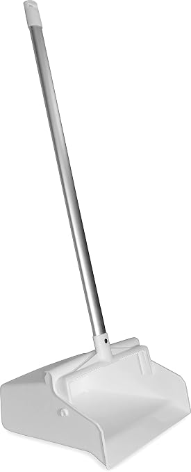 SPARTA Upright Dustpan with Aluminum Handle, Serrated Edge by CarlisleFoodServiceProducts