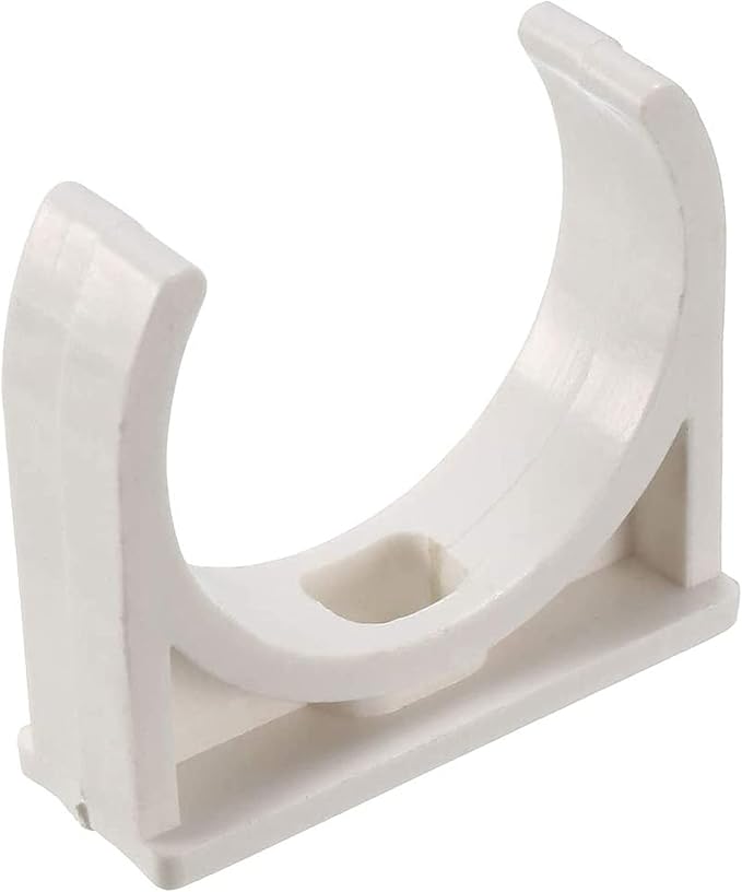 BVO 20 Pcs U-Shaped PVC Water 50mm Pipe Clamps by Unknown