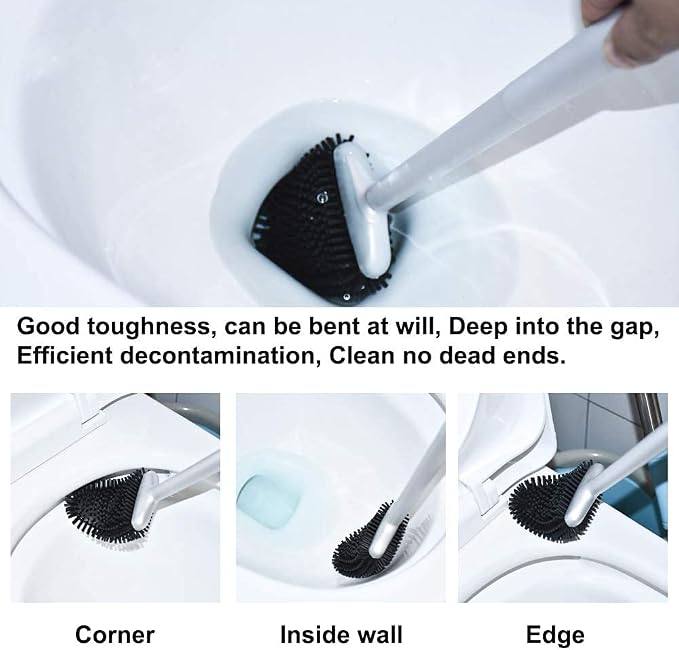 Sellemer Toilet Brush and Holder Set - Image 3
